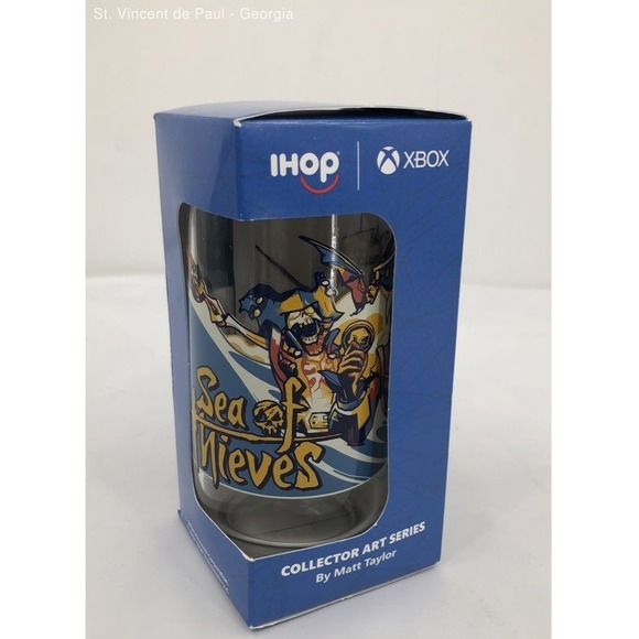 Other - Xbox x IHOP Exclusive Sea of Thieves Collector's Glass Cup Matt Taylor Brand New